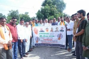 उड़नखेड़ी में सेवा यात्रियों का सम्मान, वृक्षारोपण और स्व-सहायता समूह की महिलाओं से किया संवाद