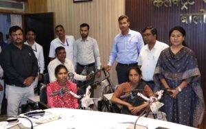 तीन दिव्यांगजनों की राह हुई आसान, मिली ट्राईसिकल बोले ‘धन्यवाद विष्णु भैया’