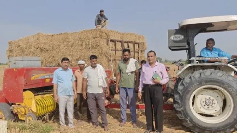 कैथल में पराली जलाने का एक भी मामला नहीं, 60 हजार एकड़ में धान कटाई के बाद किसानों को राहत