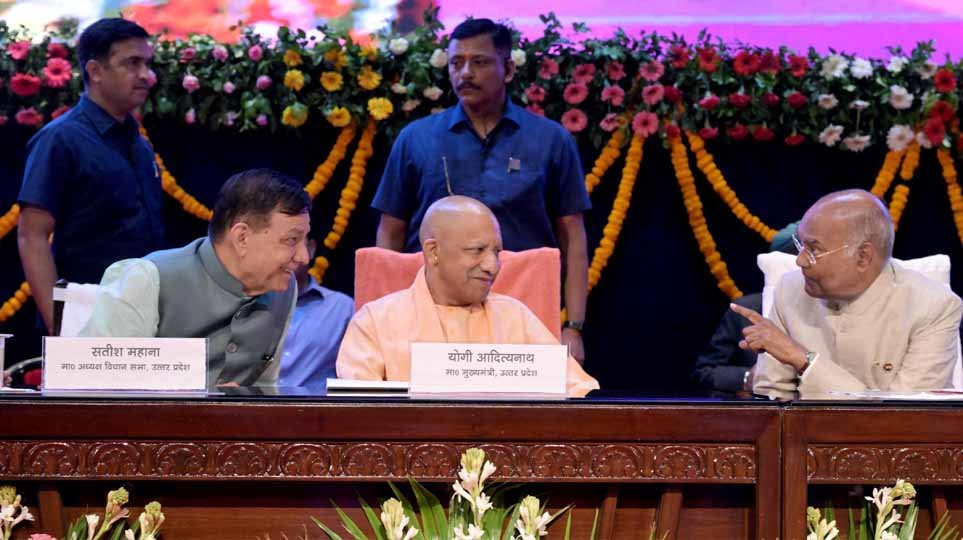 अभावों को ढाल नहीं, संघर्ष का मार्ग बनाया, रामनाथ कोविन्द की जीवन यात्रा हर भारतीय के लिए प्रेरणा: सीएम योगी