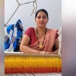 उन्नत उपकरण सहायता योजना से टोकेश्वरी साहू को बुनाई कार्य में मिली सहूलियत