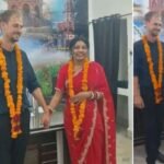 छत्तीसगढ़ की युवती ने नीदरलैंड के युवक से की शादी, जांजगीर कलेक्टर ऑफिस में रचाया विवाह