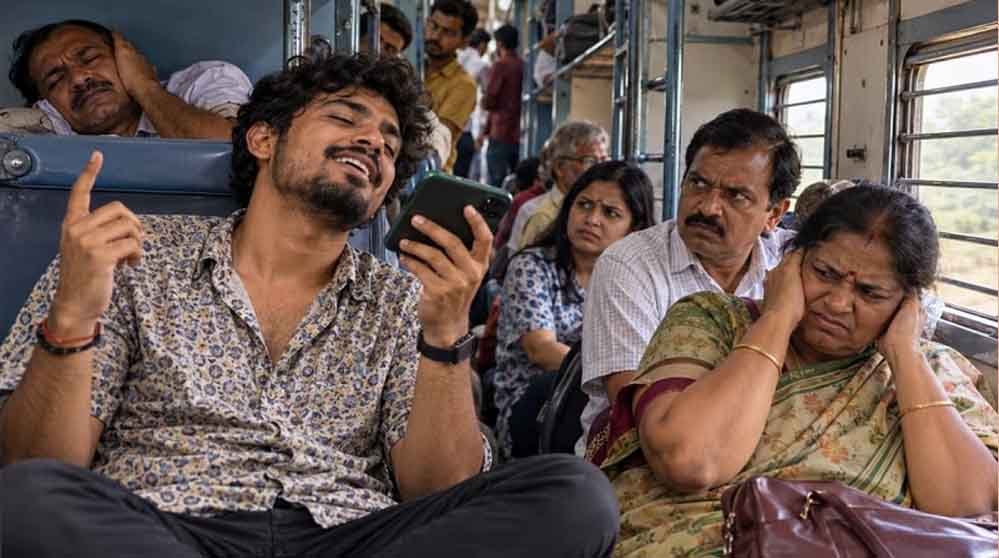 ट्रेन में स्पीकर पर गाना बजाना पड़ेगा भारी, रेलवे ने दी जेल और जुर्माने की चेतावनी