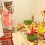 महानवमी पर राज्यपाल पटेल ने किया कन्या पूजन, प्रदेशवासियों की सुख-समृद्धि की कामना