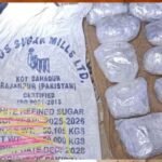 फिरोजपुर में पाकिस्तान से ड्रोन के जरिए भेजी गई हेरोइन बरामद, 10 पैकेट जब्त