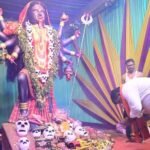 नवरात्रि पर उप मुख्यमंत्री विजय शर्मा ने पिपरिया में विभिन्न दुर्गा उत्सव समितियों के पंडालों में पहुंचकर की पूजा-अर्चना