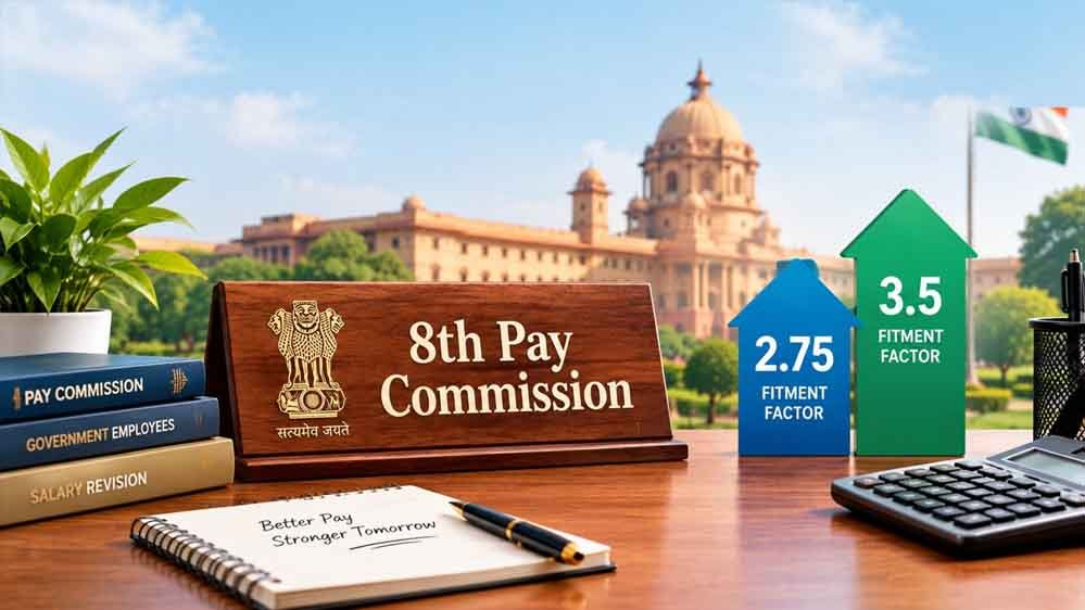 8th Pay Commission: 8वें वेतन आयोग में 140% सैलरी बढ़ने का दावा क्यों? समझें पूरा गणित