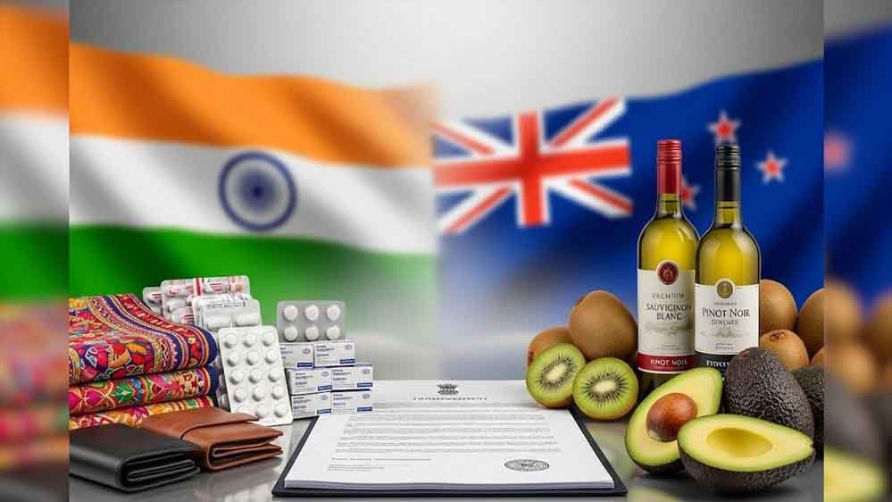भारत-न्यूजीलैंड FTA आज से लागू, क्या अब सस्ते होंगे कीवी और सेब?