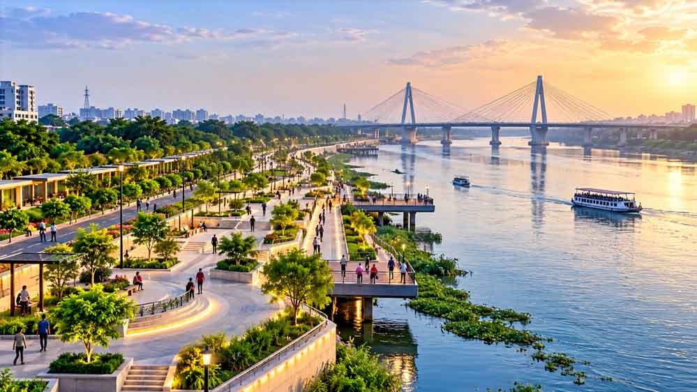 दिल्ली में यमुना को मिलेगा नया लुक, पल्ला से कालिंदी कुंज तक बनेगा रिवरफ्रंट