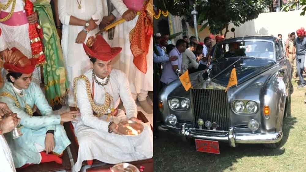 ग्वालियर में विजयादशमी पर दिखी शाही परंपरा, ज्योतिरादित्य सिंधिया ने किया शस्त्र पूजन