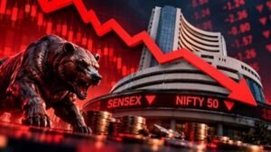 Stock Market Crash: 800 अंक उछलने के बाद धड़ाम हुआ सेंसेक्स, डे-हाई से 1,400 अंक फिसला