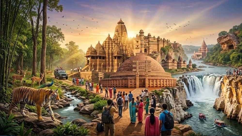 MP Tourism: मध्य प्रदेश में 3 साल में दोगुने हुए पर्यटक, 21.5 करोड़ के पार पहुंचा आंकड़ा