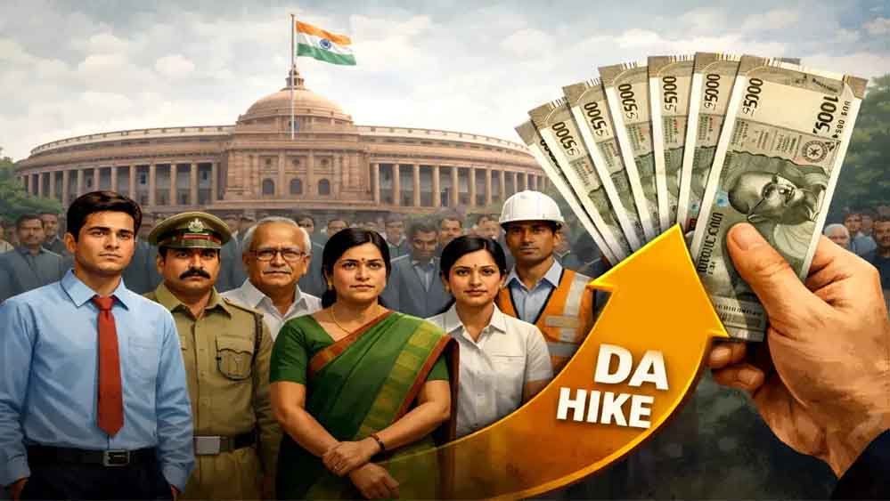 DA Hike 2026: केंद्रीय कर्मचारियों को मिल सकता है दिवाली गिफ्ट, महंगाई भत्ते में 3% बढ़ोतरी संभव