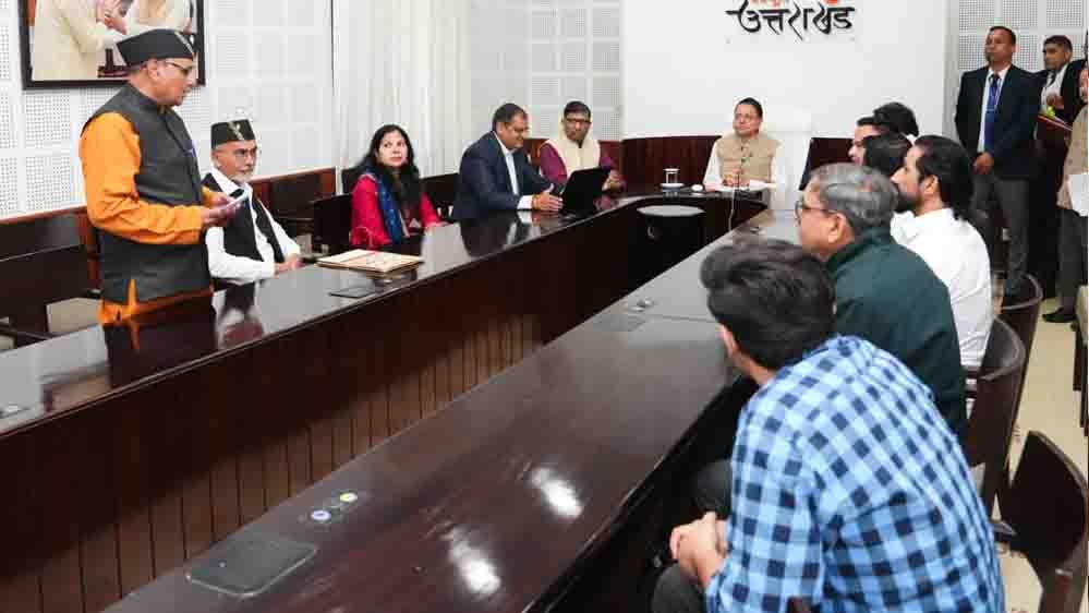 मुख्यमंत्री ने गढ़वाली, कुमाऊँनी और जौनसारी लोकभाषाओं के वॉइस कलेक्शन पोर्टल का किया शुभारंभ