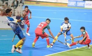 छत्तीसगढ़ हॉकी लीग: न्यायधानी नाइट्स ने संस्कारधानी स्ट्राइकर्स को दी शिकस्त