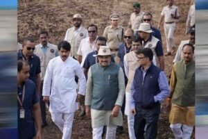 सीएम डॉ. मोहन यादव बोमा स्थल पहुंचे, कृष्णमृग और नीलगायों के स्थानांतरण अभियान का किया निरीक्षण