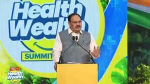 HealthWealth Summit 2026: जेपी नड्डा बोले- अब इलाज के लिए गरीबों को घर-जमीन बेचने की मजबूरी नहीं