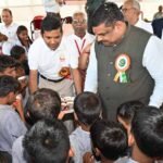 शिक्षा मंत्री गजेन्द्र यादव ने स्कूलों में साईंश्योर न्यूट्रिशन पायलट प्रोजेक्ट का किया शुभारंभ