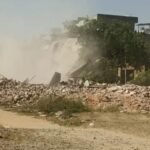 जयपुर में 200 फीट रोड से अतिक्रमण पर कार्रवाई, 20 से ज्यादा स्ट्रक्चर हटाए; आवागमन होगा आसान