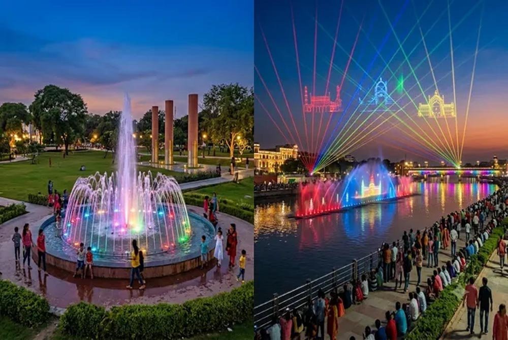 लखनऊ के लोहिया पार्क में दिसंबर तक शुरू होगा म्यूजिकल फाउंटेन, बच्चों के लिए बनेंगे खास झूले