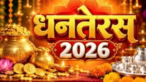 धनतेरस 2026 कब है? जानें 6 नवंबर को खरीदारी और पूजा का शुभ मुहूर्त