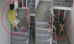 वृंदावन आश्रम कांड में नया CCTV आया सामने, प्राइवेट पार्ट काटने के बाद चौथी मंजिल की ओर जाता दिखा दीपक