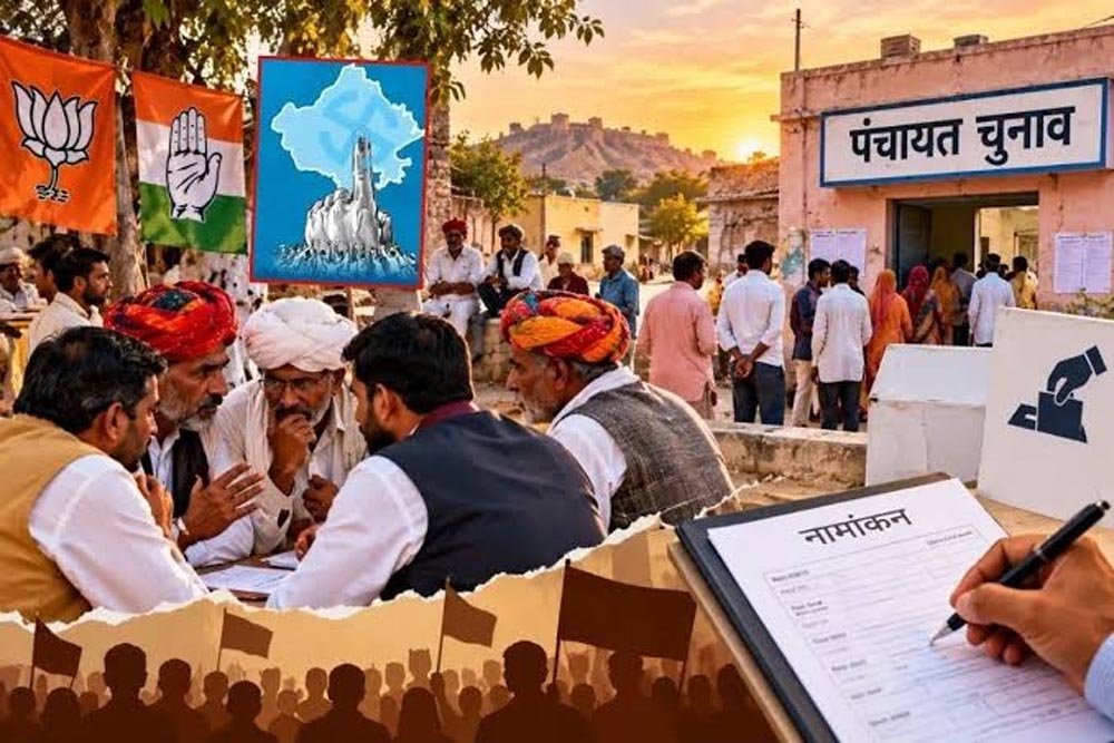 राजस्थान पंचायत चुनाव: BJP-कांग्रेस के 40 से ज्यादा दिग्गजों की प्रतिष्ठा दांव पर, परिवार के सदस्य मैदान में