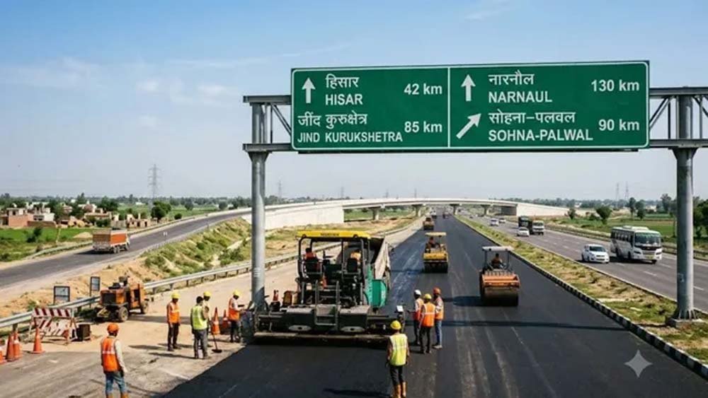 हरियाणा के पांच शहरों में बनेंगे बाईपास और रिंग रोड, 9700 करोड़ रुपये होंगे खर्च