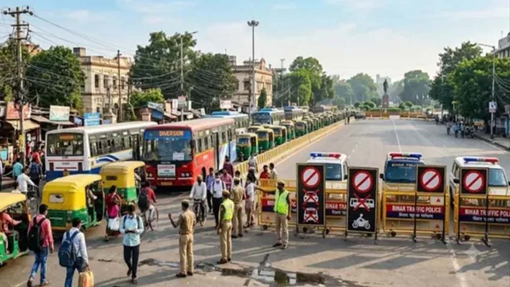 पटना में दुर्गा पूजा पर 17 से 20 अक्टूबर तक ट्रैफिक बदलाव, घर से निकलने से पहले जानें रूट