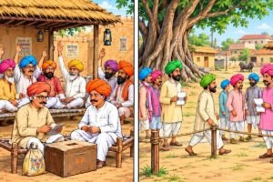 1960 में ऐसे होते थे पंचायत चुनाव, न ईवीएम न मतपत्र—हाथ उठाकर चुने जाते थे सरपंच
