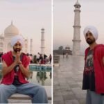 दिलजीत दोसांझ ने किया ताजमहल का दीदार, वीडियो शेयर कर बोले- अरे हुजूर, वाह ताज बोलिए