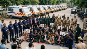 झारखंड में 26 अक्टूबर से 108 एंबुलेंस सेवा ठप होने का खतरा, अनिश्चितकालीन हड़ताल पर जाएंगे कर्मचारी