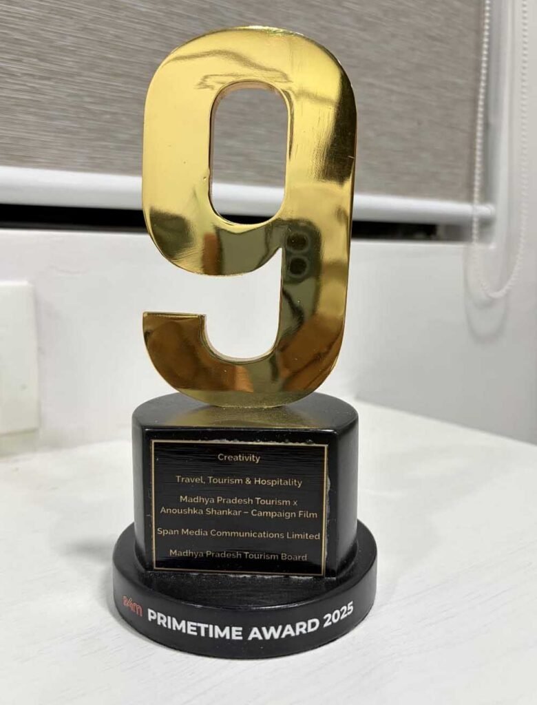 मध्यप्रदेश पर्यटन की प्रमोशनल फिल्म ‘द सितारिस्ट’ को e4m PrimeTime Awards में मिला गोल्ड अवॉर्ड