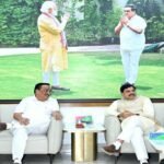 मुख्यमंत्री डॉ. यादव ने केंद्रीय जल शक्ति मंत्री  पाटिल से की भेंट