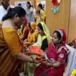 हर आंगनवाड़ी बनेगी पोषण, शिक्षा और सम्मान का केंद्र -आंगन मिलन सेवा में कार्यक्रम में मंत्री सु भूरिया ने की सहभागिता