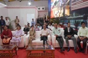 नवीन न्याय संहिताओं पर आधारित भव्य प्रदर्शनी का डीजीपी  कैलाश मकवाणा की उपस्थिति में सफल समापन