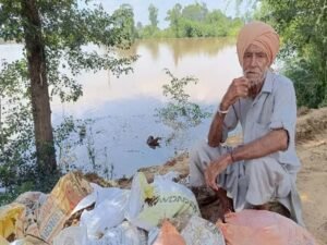 हरियाणा में बारिश से लुढ़का पारा, जलभराव ने बढ़ाई किसानों की चिंता