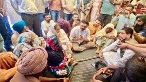 संगरूर हादसा: पीड़ित परिवारों से मिले मंत्री हरपाल चीमा