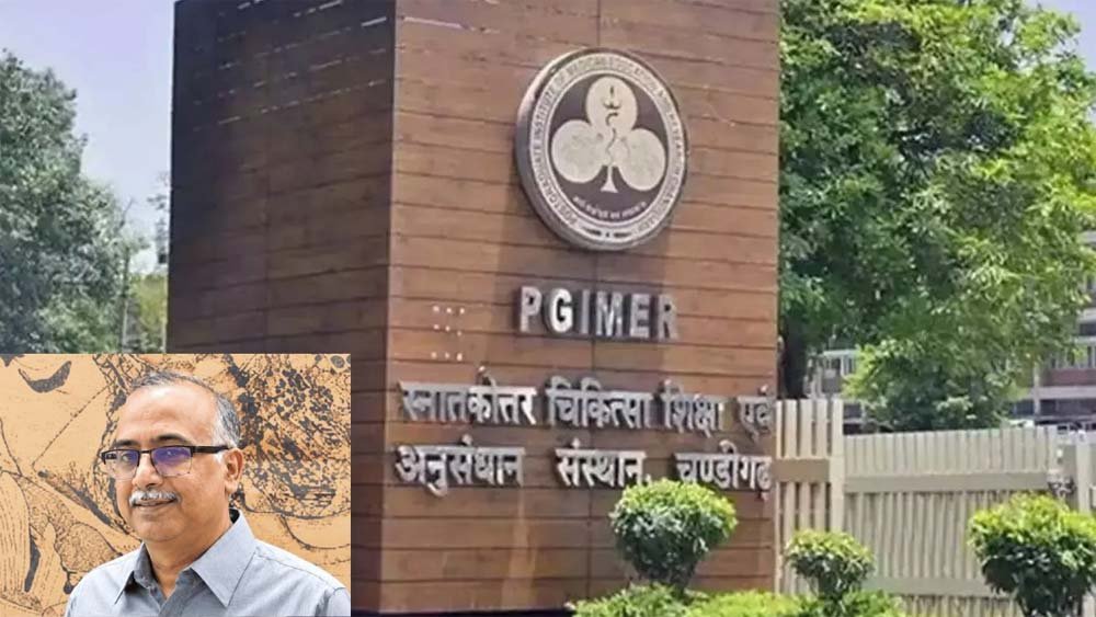 PGI चंडीगढ़ के प्रोफेसर डॉ. ग्रोवर ने रिसर्च के लिए दिया इस्तीफा