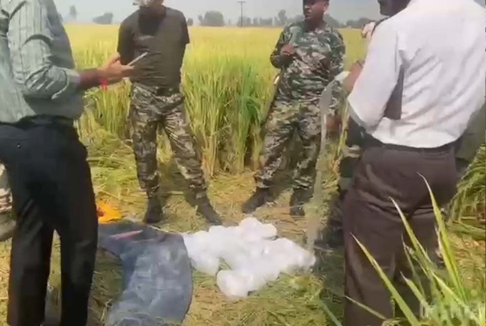 फिरोजपुर बॉर्डर पर BSF की बड़ी कार्रवाई, 70 करोड़ की हेरोइन जब्त