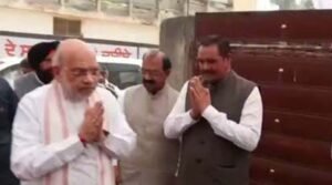 अमित शाह गुरदासपुर में विक्रमजीत के परिवार से मिले, अब परविंदर झोटा के घर जाएंगे