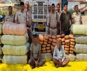 मध्यप्रदेश पुलिस की अवैध मादक पदार्थ के विरुद्ध बड़ी कार्रवाई
