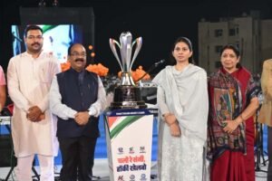 देश में खेलों को बढ़ावा देने के लिए बड़े पैमाने पर हो रहा आयोजन – केंद्रीय खेल राज्य मंत्री डॉ.खड़से