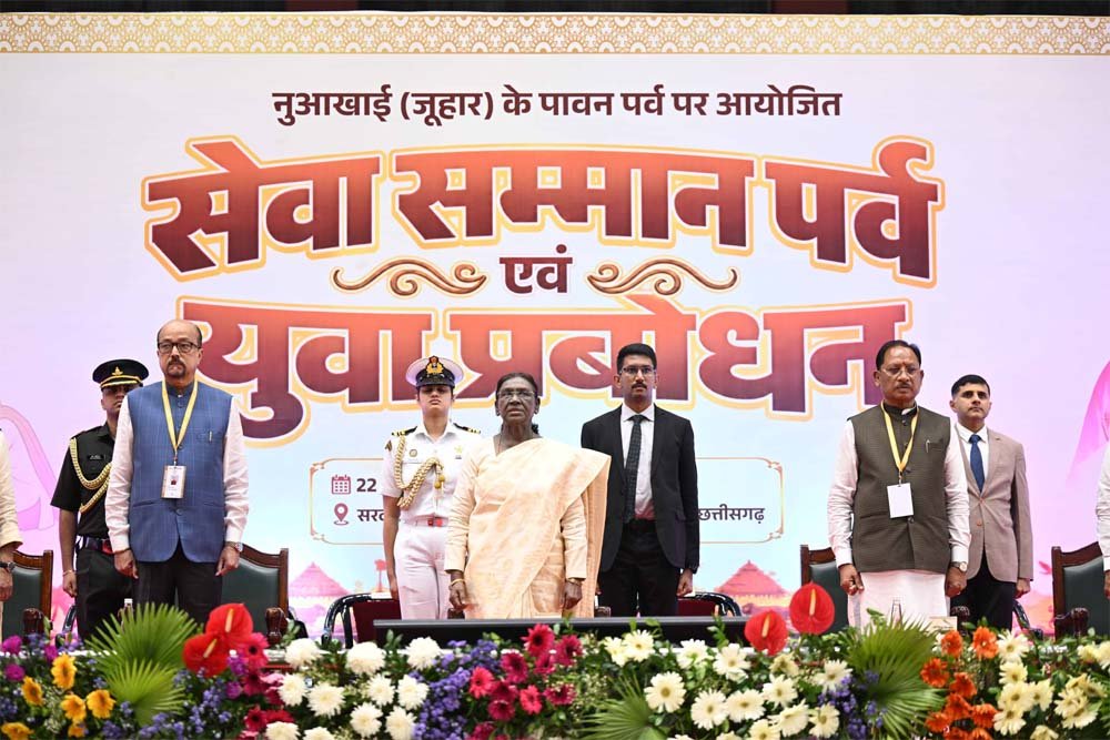अन्न का सम्मान और किसानों का योगदान स्वीकारना हमारा दायित्व: राष्ट्रपति