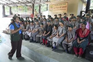 “वन विहार की आवाजें कार्यक्रम में दिव्यांग बच्चों ने की सहभागिता